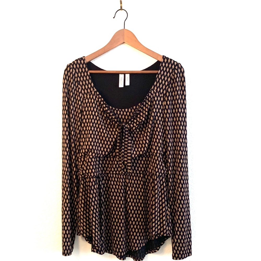 Anthropologie Meadow Rue Josalyn Top Blouse